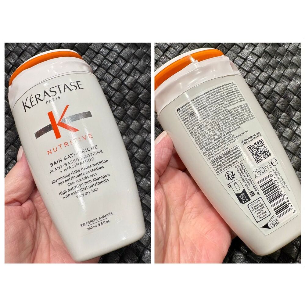 Kérastase - NWT Nutritive Bain Satin Riche Shampoo, 250 ml (8.5 fl oz) - Picture 9 of 14